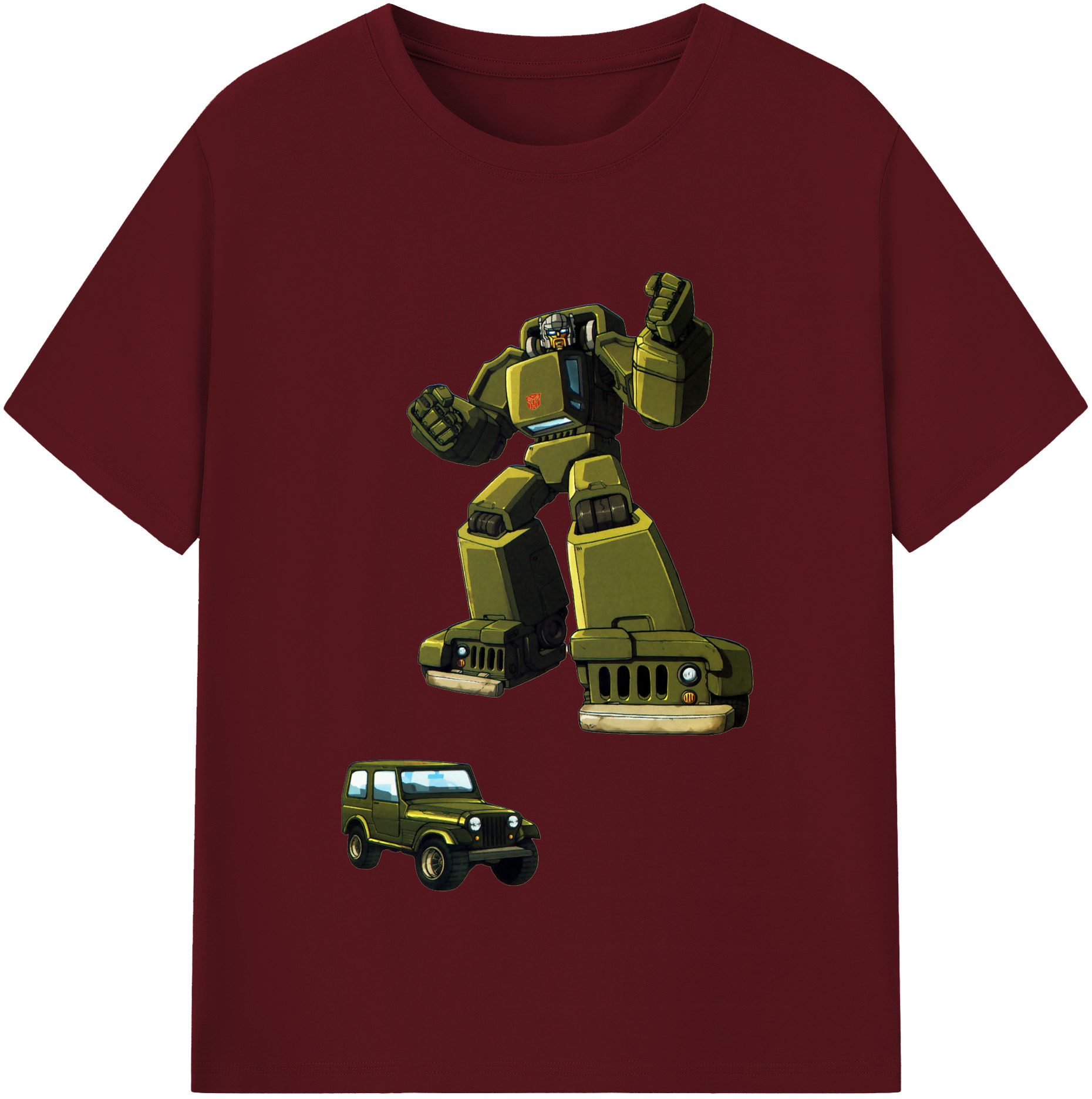 （画像用）  綿100％半袖Tシャツ（フロントプリント）